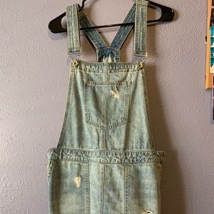Jean Vera moda skirt overalls